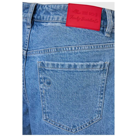 Funky Buddha Γυναικείο σορτς jean Funky Buddha Γυναικείο σορτς jean